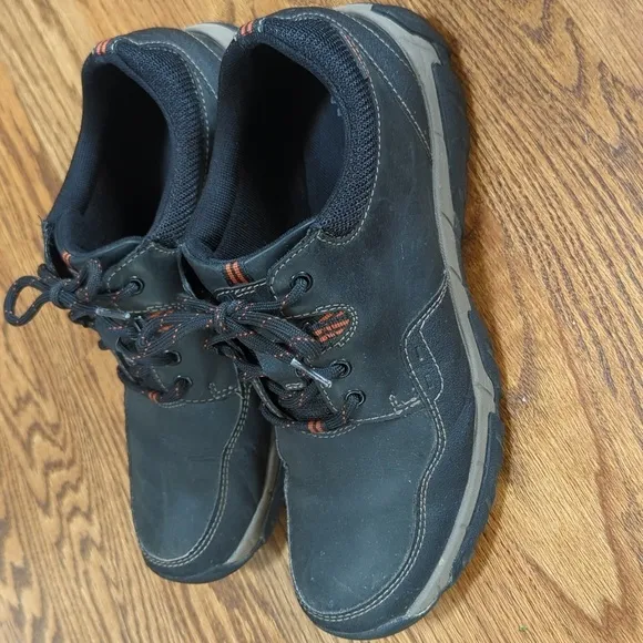 Clarks Collection Walbeck Edge Waterproof Shoes Lace Up Size 10M