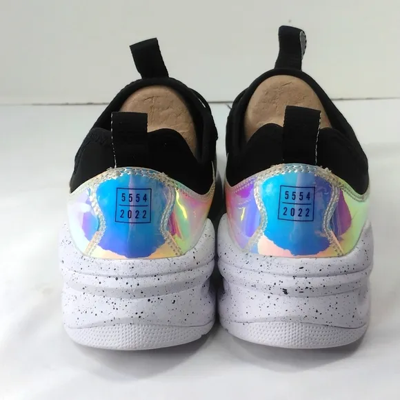 Clove Shoes Limited Edition Black Holographic Healthcare Workers Comfort Shoes