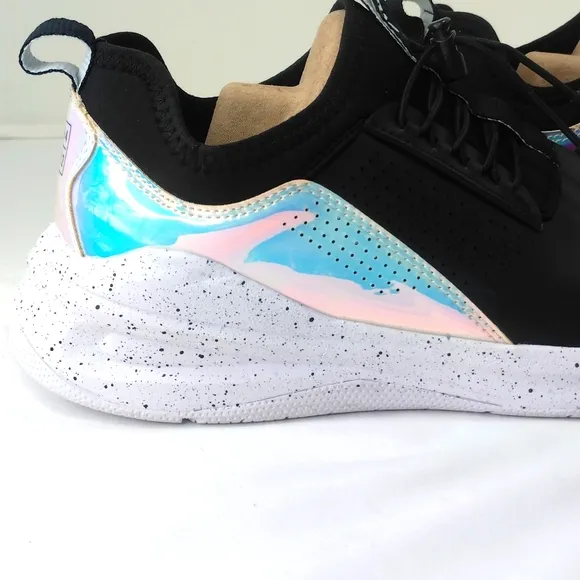 Clove Shoes Limited Edition Black Holographic Healthcare Workers Comfort Shoes