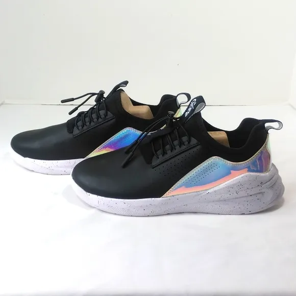 Clove Shoes Limited Edition Black Holographic Healthcare Workers Comfort Shoes