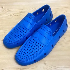 Club Room Perforated Driver Shoes Loafer Size 10 Mens Water Shoes Blue