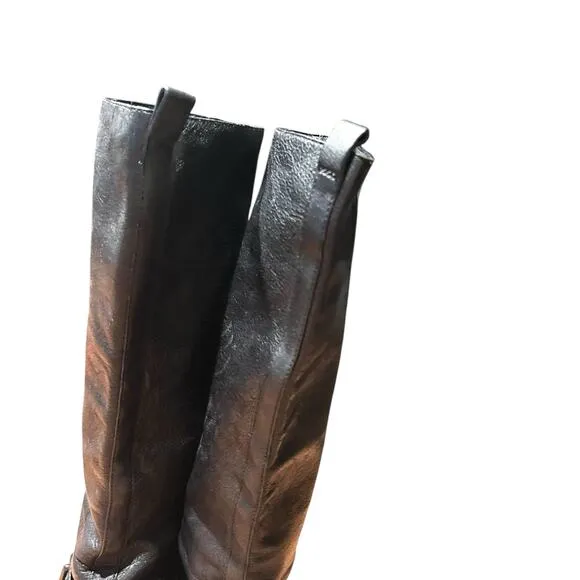 Coach Black Leather Natalie Women's Tall Boots size 9.5 Soft Leather