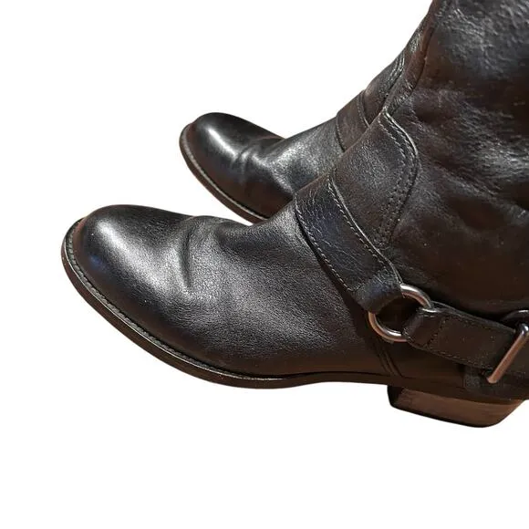 Coach Black Leather Natalie Women's Tall Boots size 9.5 Soft Leather