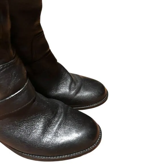 Coach Black Leather Natalie Women's Tall Boots size 9.5 Soft Leather