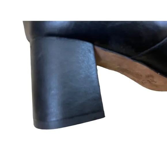 Coach Britney Leather Tall Black Boots Women’s 6B