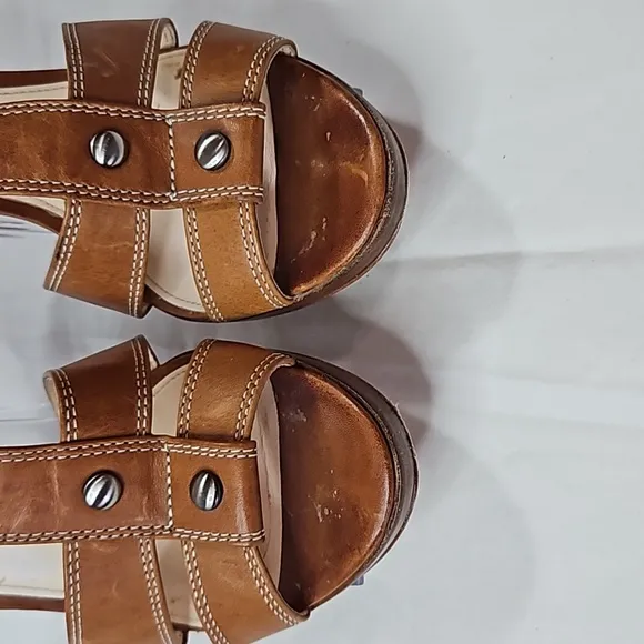 Coach Ginger Vegan Leather Womens Sandals Size 8