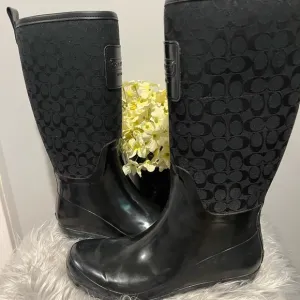 Coach Rain boots NWOT