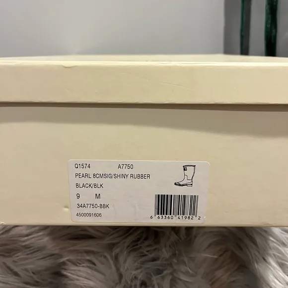 Coach Rain boots NWOT