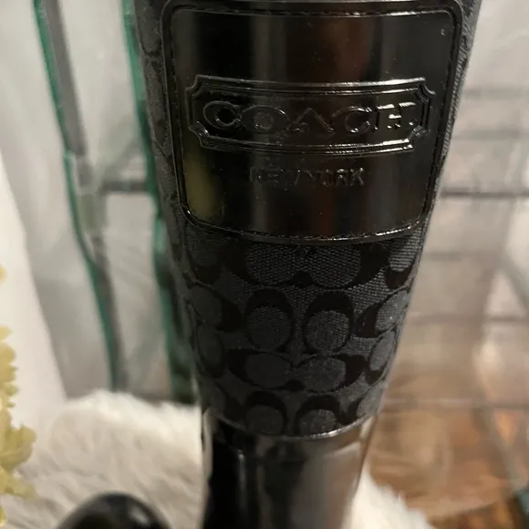 Coach Rain boots NWOT