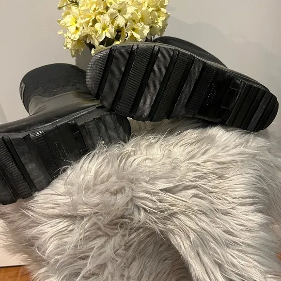 Coach Rain boots NWOT