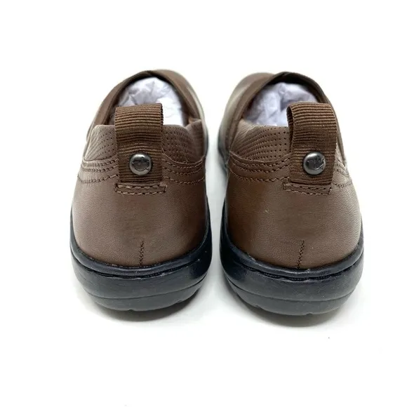 Cobb Hill Penfield Envelope Brown Leather Slip On Shoes CI9278