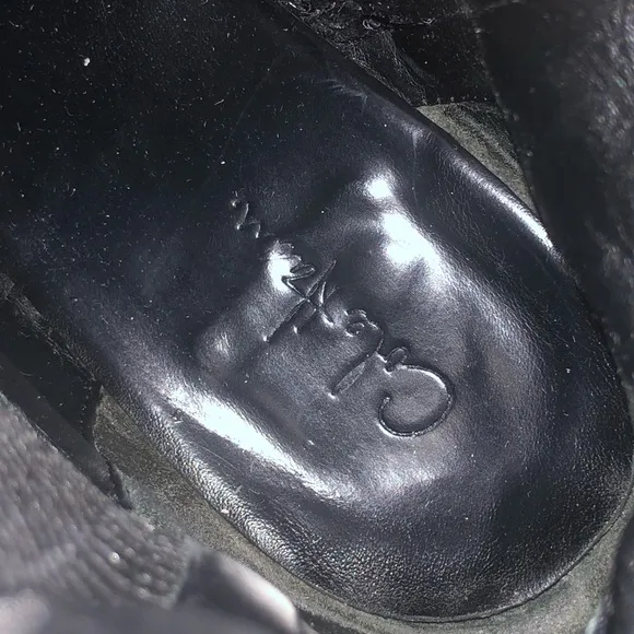 Cole Haan Blk Patent Leather Boots SZ 10