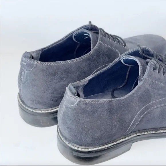 Cole Haan Frankland Navy Nubuck Oxford Men’s Size 11M Dress Shoes C31409