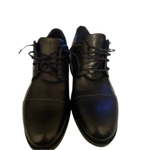Cole Haan Grand T Mens 9.5 new black oxfords leather lightweight dress shoes