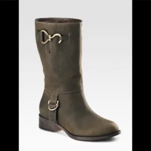 Cole Haan Green Air Tantivy Short Boots