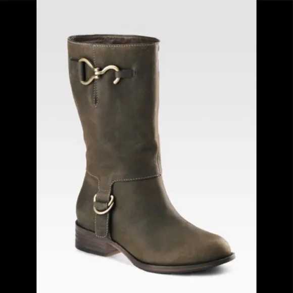 Cole Haan Green Air Tantivy Short Boots