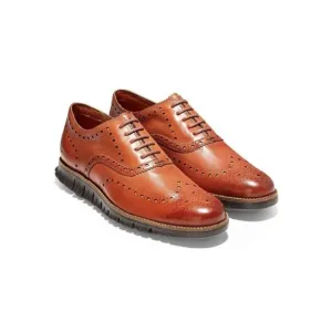 Cole Haan Men's ZEROGRAND Wingtip Oxford Brown C29411 Size 8.5