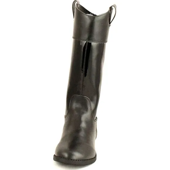 Cole Haan Nancy Tall Black/Black ChildG boots 2 NEW