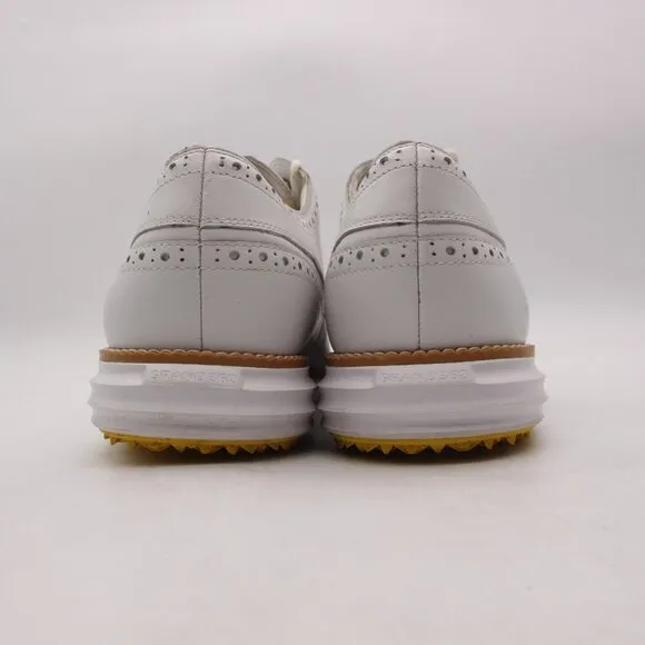 Cole Haan Original Grand 360 Men's Size 13 M Waterproof White Leather Golf Shoes