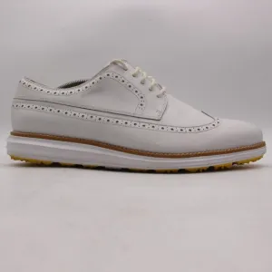 Cole Haan Original Grand 360 Men's Size 13 M Waterproof White Leather Golf Shoes