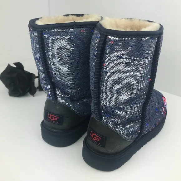 Color Changing Sequined UGG Boots