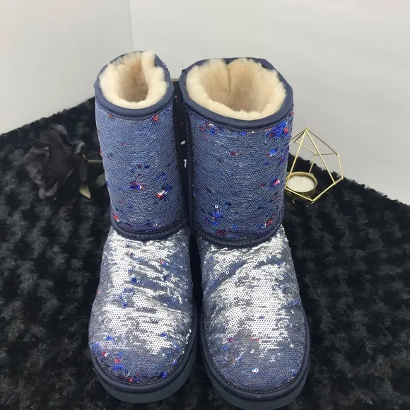 Color Changing Sequined UGG Boots