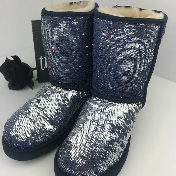 Color Changing Sequined UGG Boots