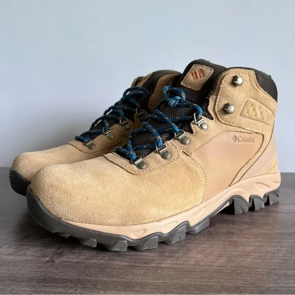 Columbia Newton Ridge Plus II Suede Waterproof Men's Boot Size 13 Wide #B1538