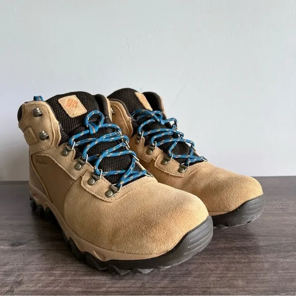 Columbia Newton Ridge Plus II Suede Waterproof Men's Boot Size 13 Wide #B1538