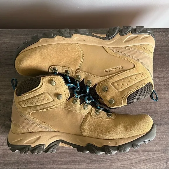 Columbia Newton Ridge Plus II Suede Waterproof Men's Boot Size 13 Wide #B1538