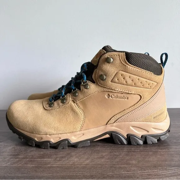 Columbia Newton Ridge Plus II Suede Waterproof Men's Boot Size 13 Wide #B1538