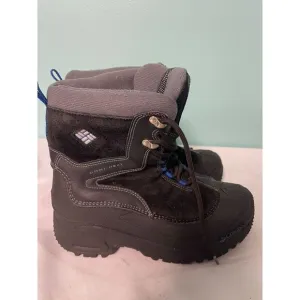Columbia Youth Boys Size‎ 5 Bugaboot Plus Winter Boots Black Thermal Comfort