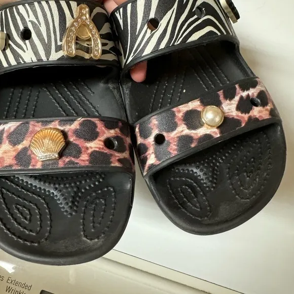 Comfort-First Stylish Crocs Sandals - Size 9