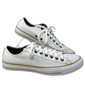 Converse Ctas Low Skate White Canvas For Men Sneakers Casual Custom 168958C-WWWG
