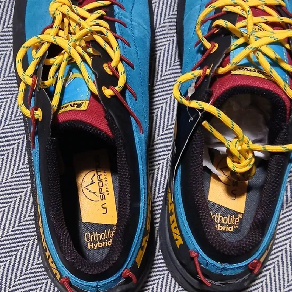 COPY - La Sportiva Blue and Black Athletic Shoes with Durable Construction