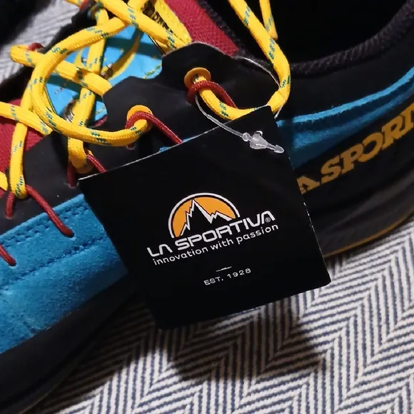COPY - La Sportiva Blue and Black Athletic Shoes with Durable Construction