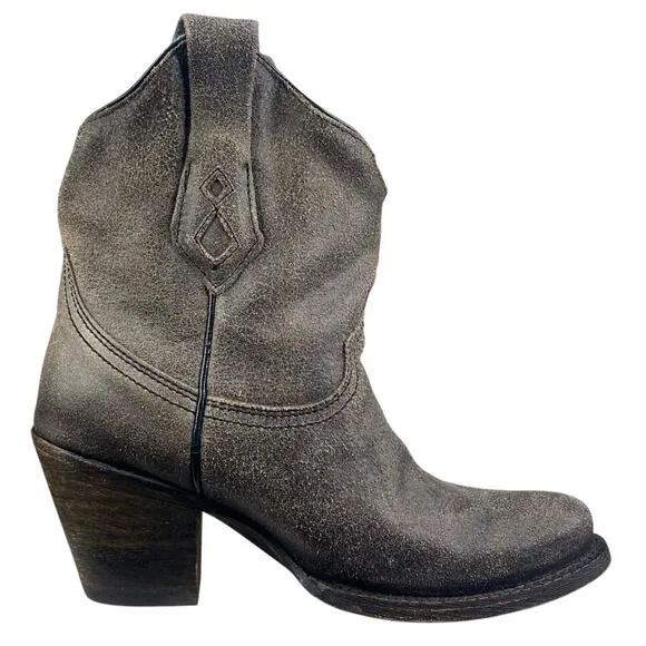 Corral Women’s Brown Short Western Cowgirl Boots Size US 7
