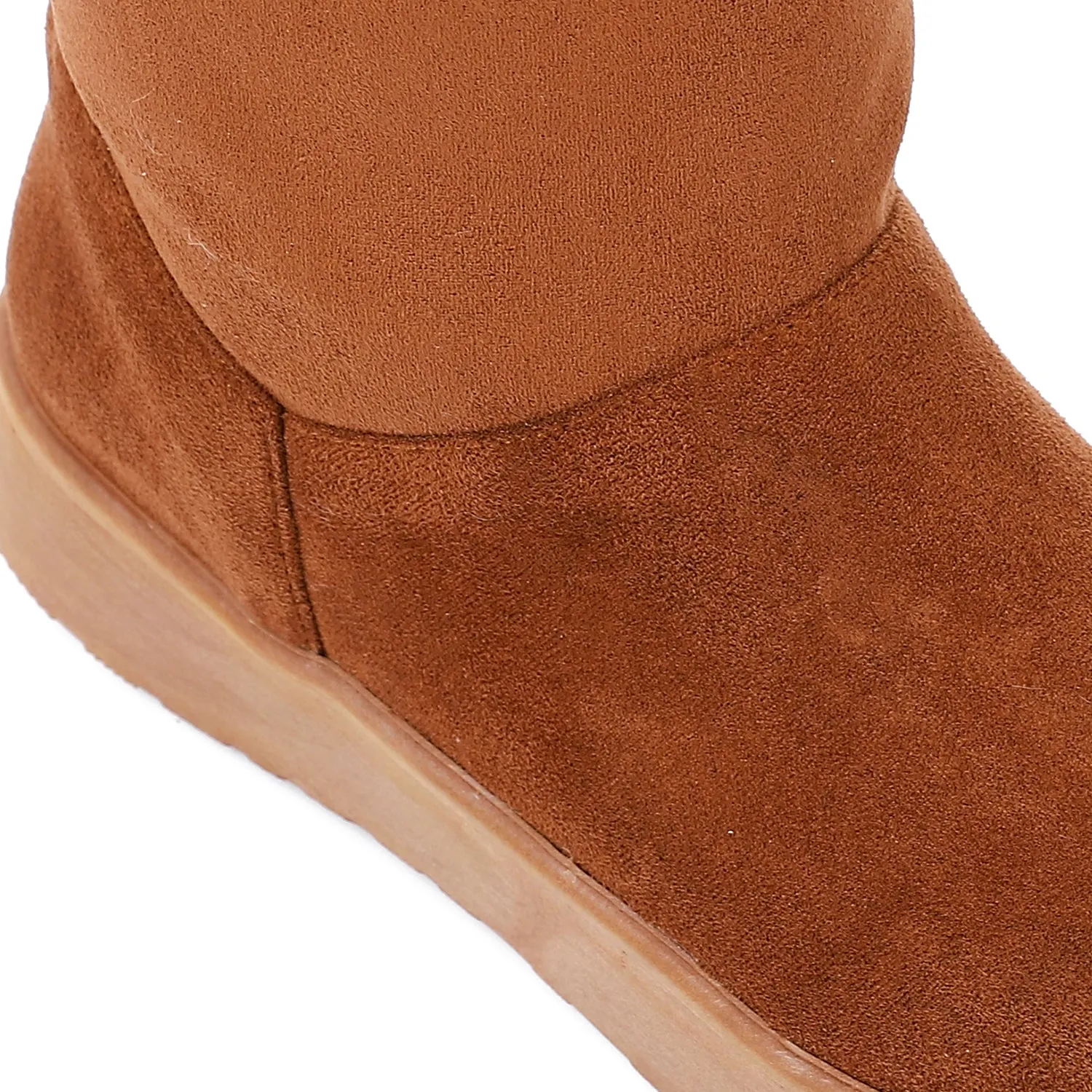 Cosy mini ankle boots