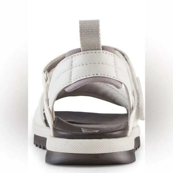 Cougar premium leather upper and lining water repellent contoured footbed sandal