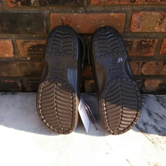 Crocs Brown Sandal Waterproof Clogs NEW Unisex Shoes