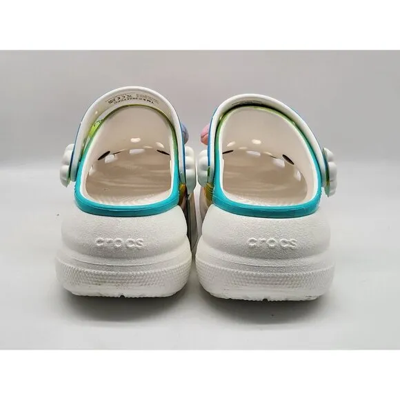 Crocs Care Bears Crush Clog Light-Up Rainbow Womens Shoes Size 6