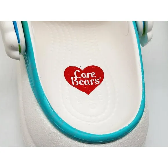 Crocs Care Bears Crush Clog Light-Up Rainbow Womens Shoes Size 6