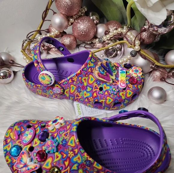 Crocs Unisex-Adult Classic Lisa Frank ClogsWomen brand new