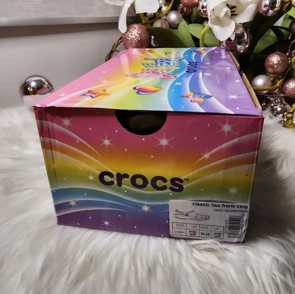 Crocs Unisex-Adult Classic Lisa Frank ClogsWomen brand new