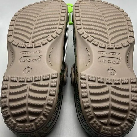 Crocs x Luke Combs Collab Bootlegger Camo Clogs Shoes  -NWT-Men 13