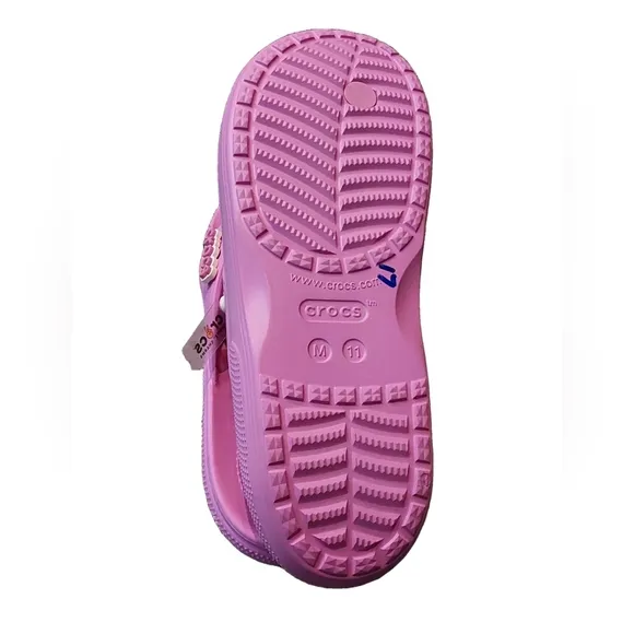 CRORCS ICONIC PINK COMFORT WOMEN'S  THONG SANDALS