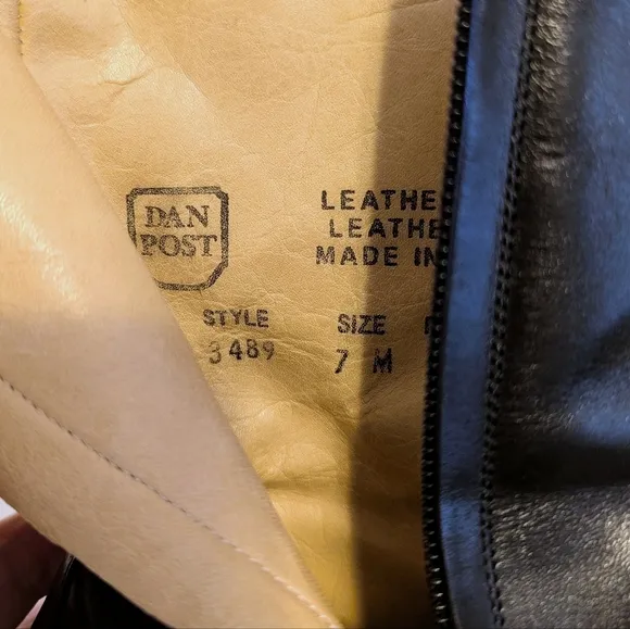 Dan Post Short Western Boots