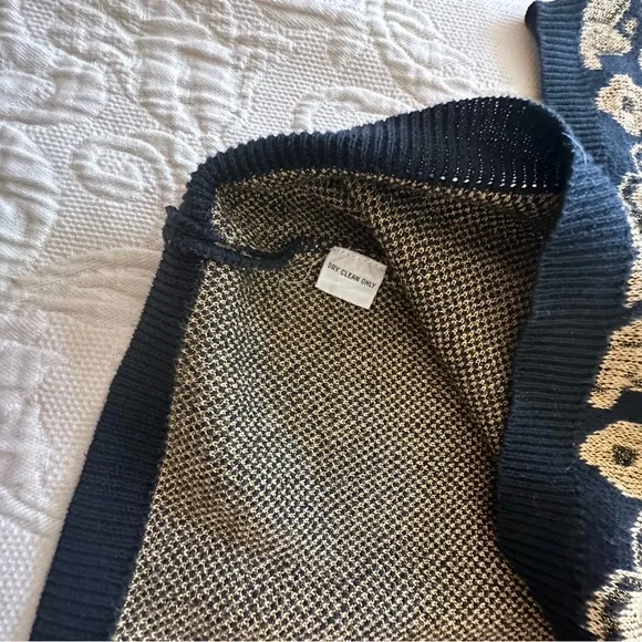 Dana Buchman Black &amp; Gold Sweater/Dress Size Medium