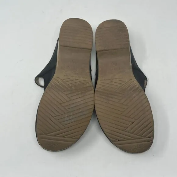 Dansko 'Bria' shoes mules mary jane 37 black leather