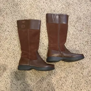 Dansko Delilah Equestrian Riding Tall Boots Brown Size 38 Leather
